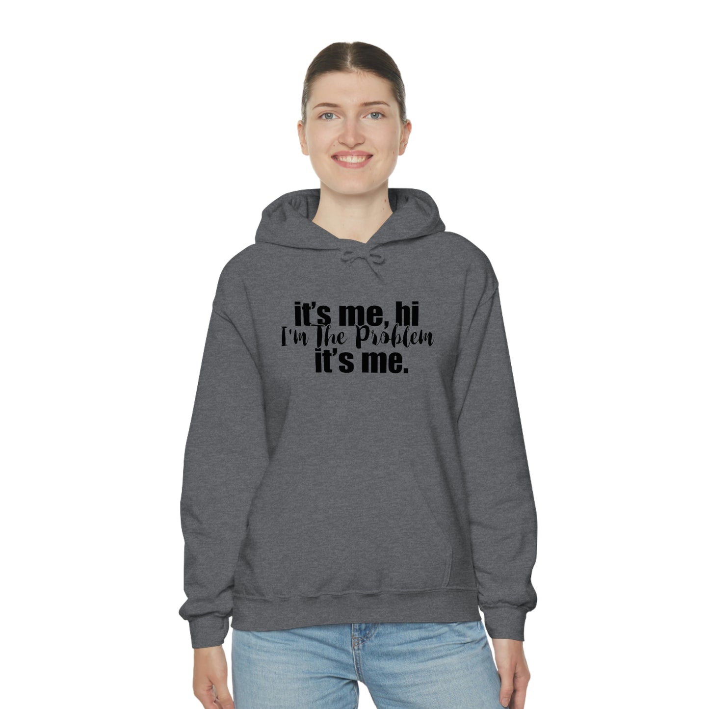 Its Me, Hi, I'm the Problem it's Me, T Swift Taylor Swift Merch Fan Gift Hooded Sweatshirt