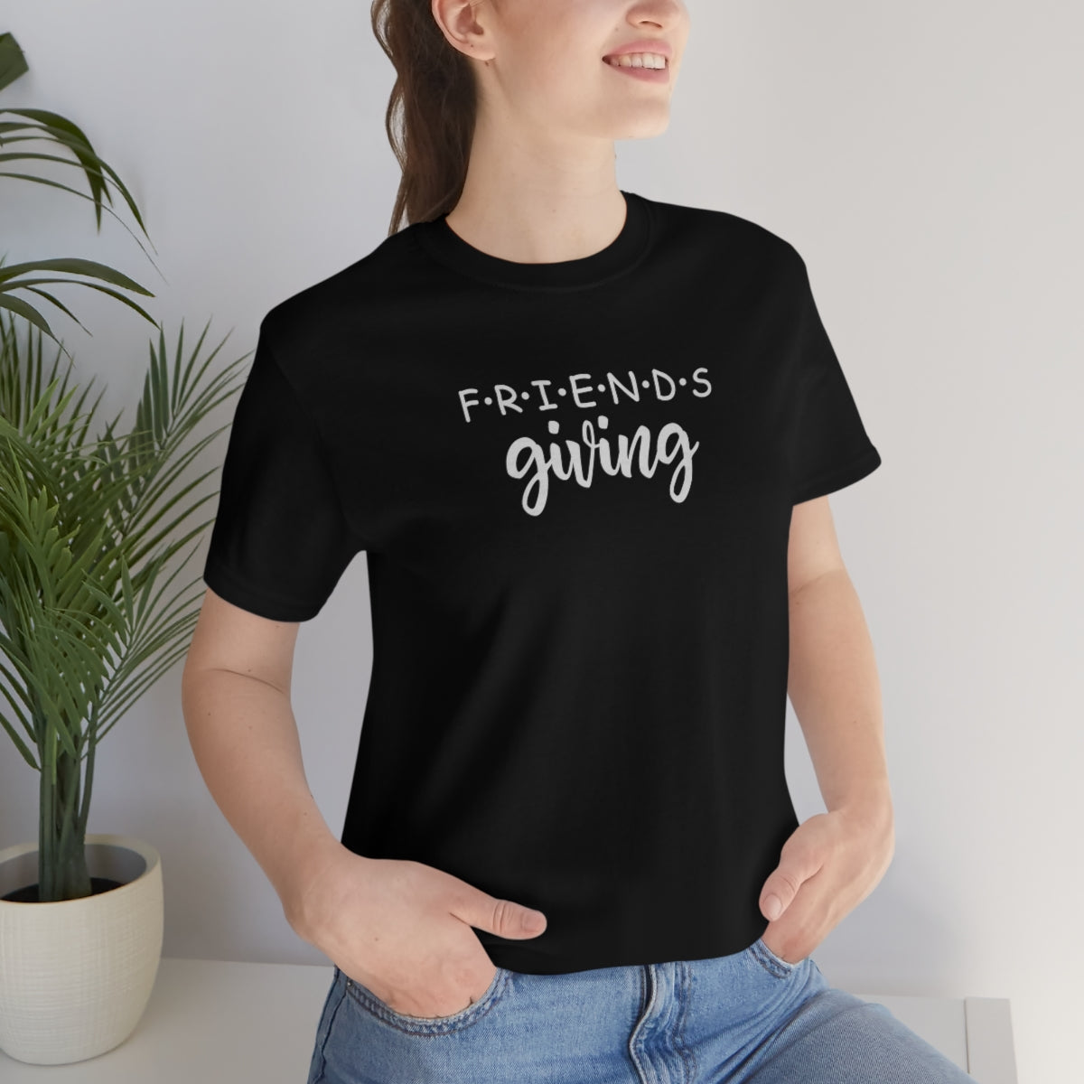 Friendsgiving Friends Style Thanksgiving Tshirt