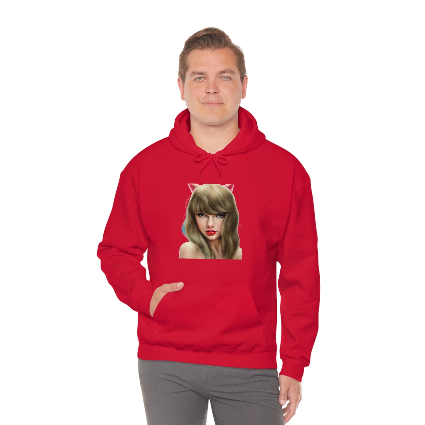 Taylor Swift Cat Ears T Swift Taylor Swift Merch Fan Swifty Gift Hooded Sweatshirt