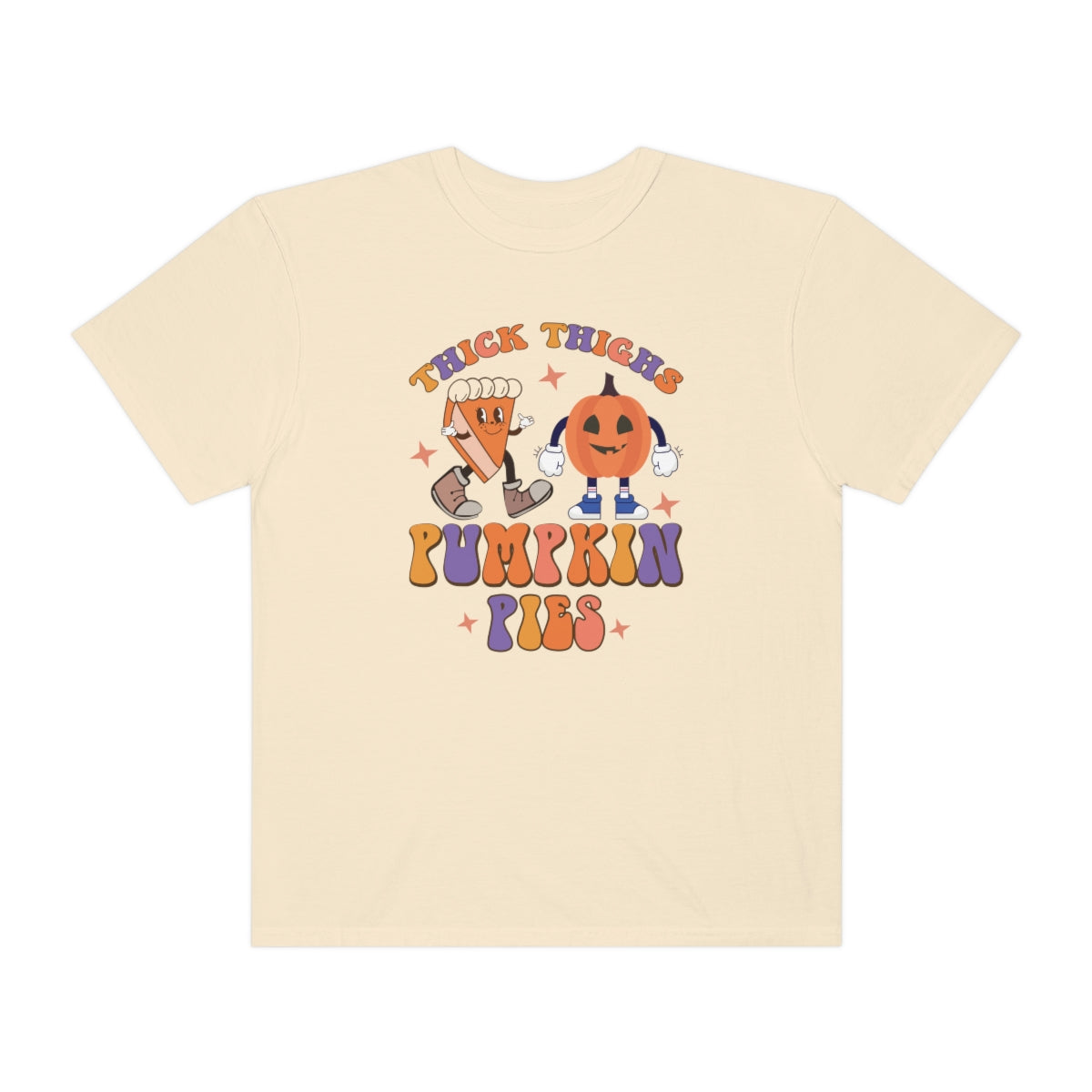 Thick Thighs Pumpkin Pies Thanksgiving TeeShirt