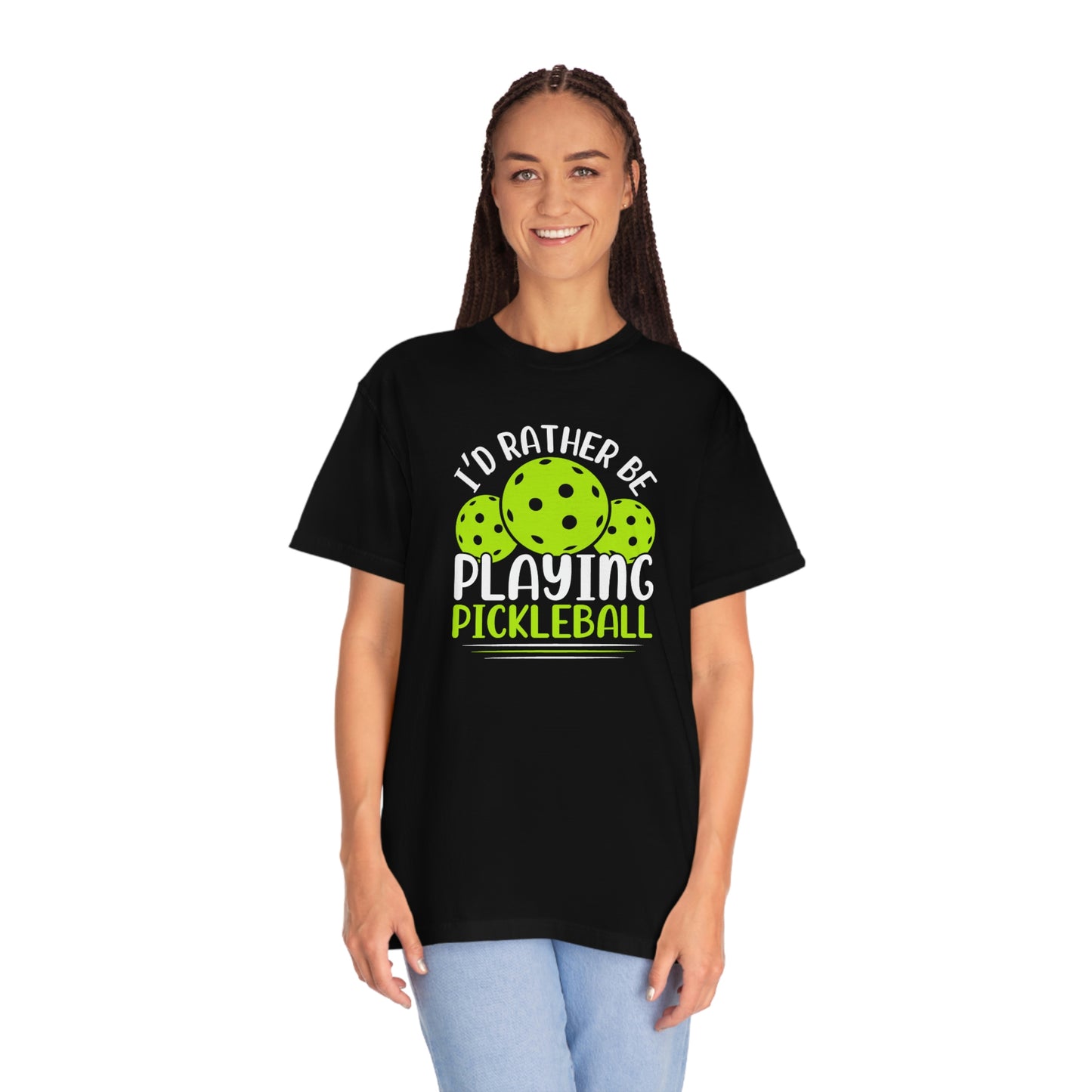 I'd Rather be Playing Pickleball Tshirt