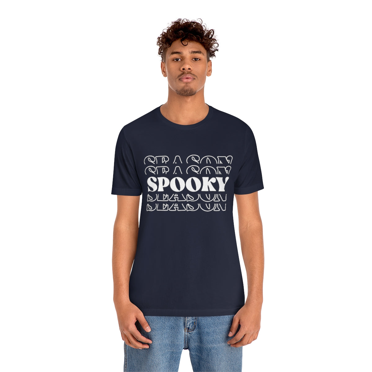 Spooky Season Bold Letters Unisex Jersey Short Sleeve Tee