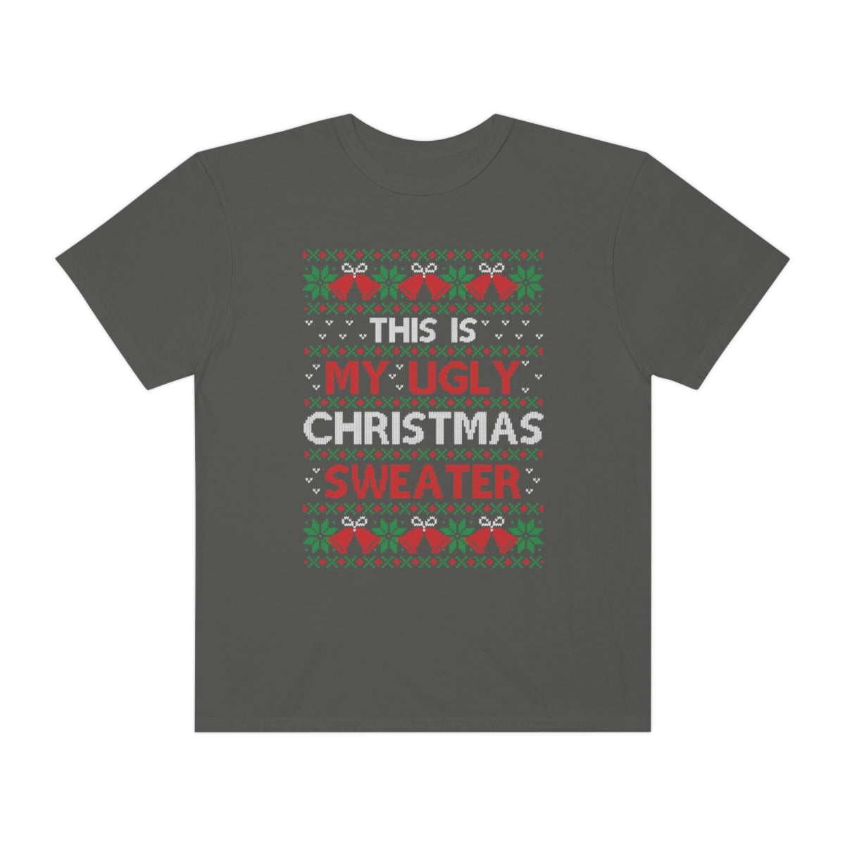 Ugly Christmas Sweater Retro Style Christmas Tshirt