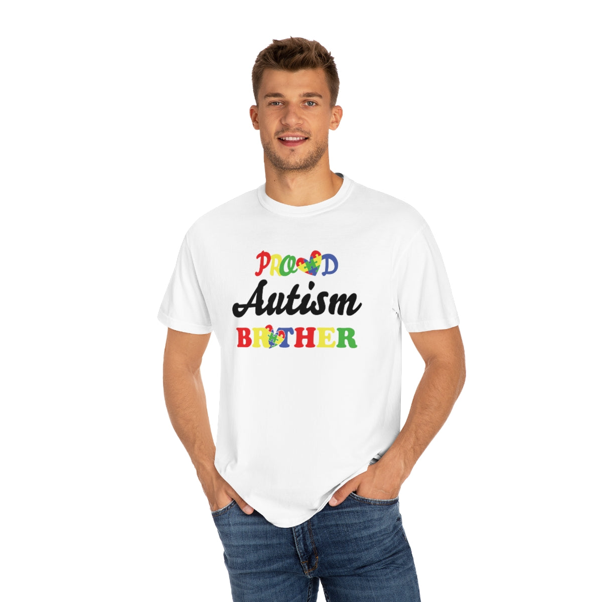 Proud Autism Brother Autism Awareness Tshirt