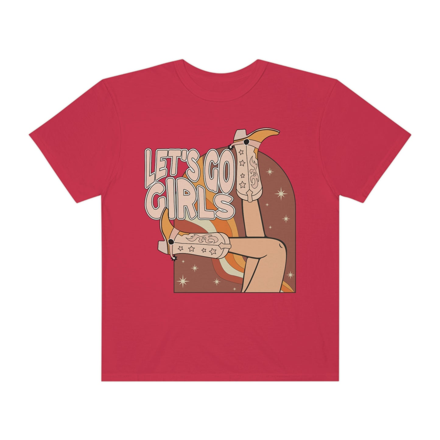 Retro Style Let's Go Girls Shania Twain Themed Country Music Tshirt