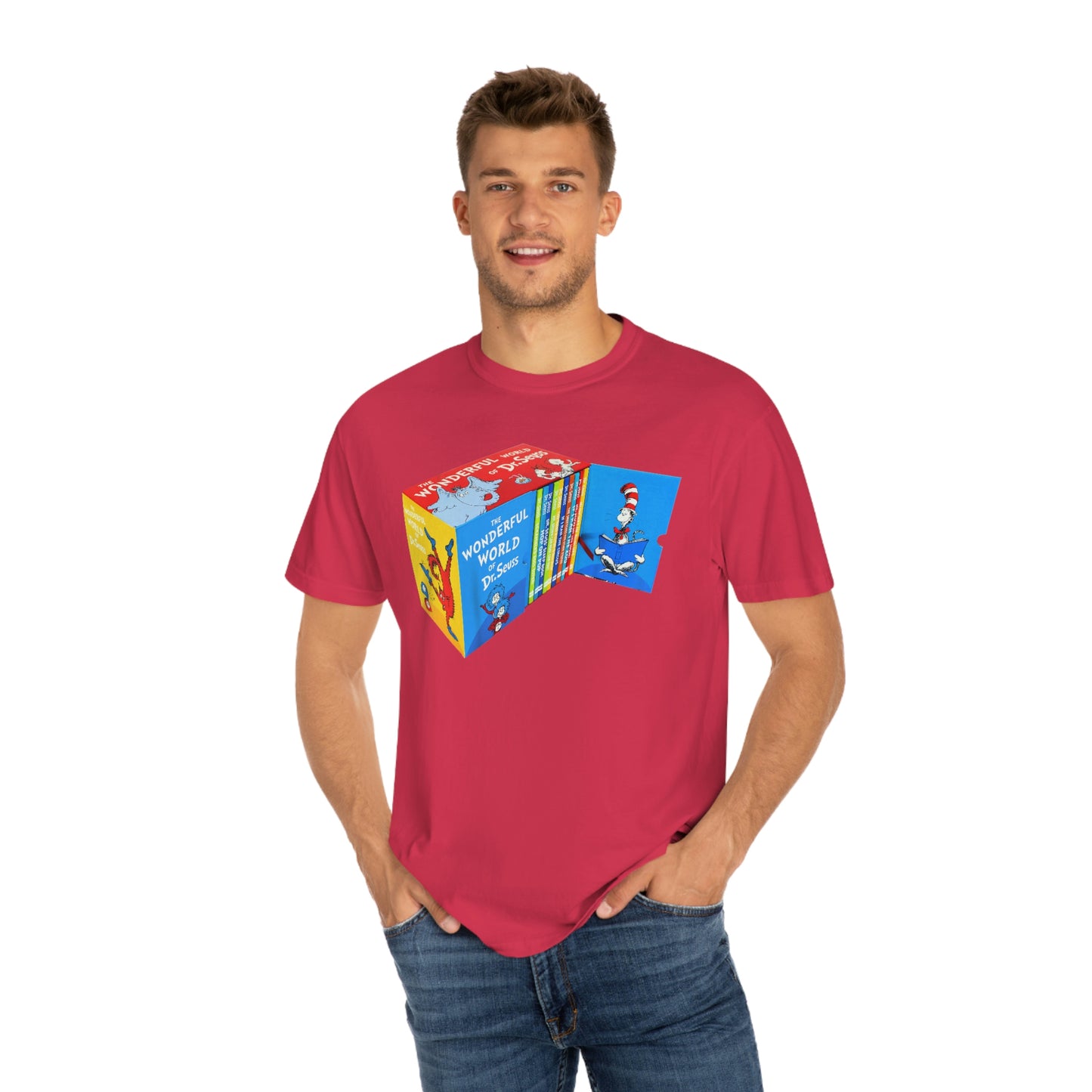 Wonderful World of Dr. Seus Books Themed Fan Art Tshirt