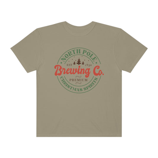 North Pole Brewing Co. Christmas Spirits Retro TeeShirt