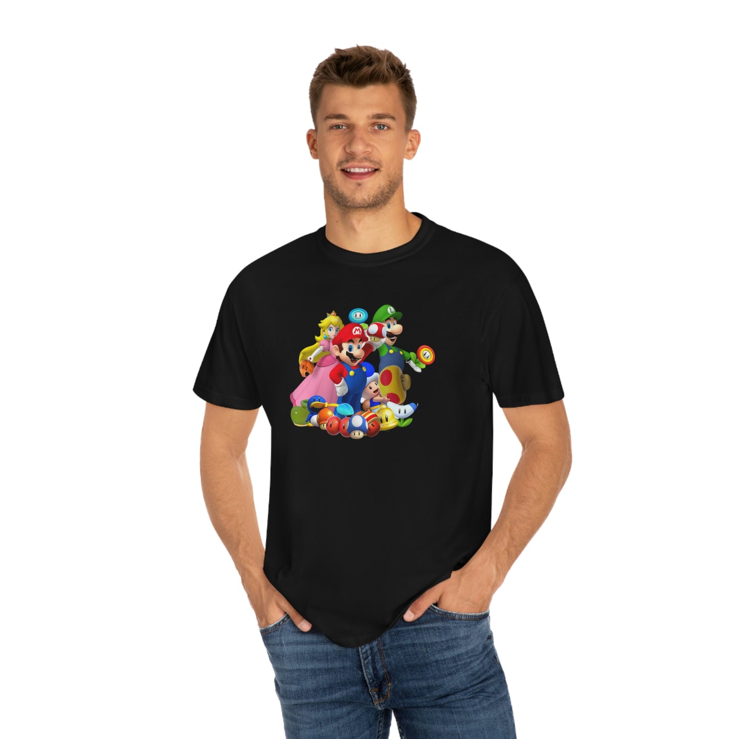 Mario Crew Themed Tshirt