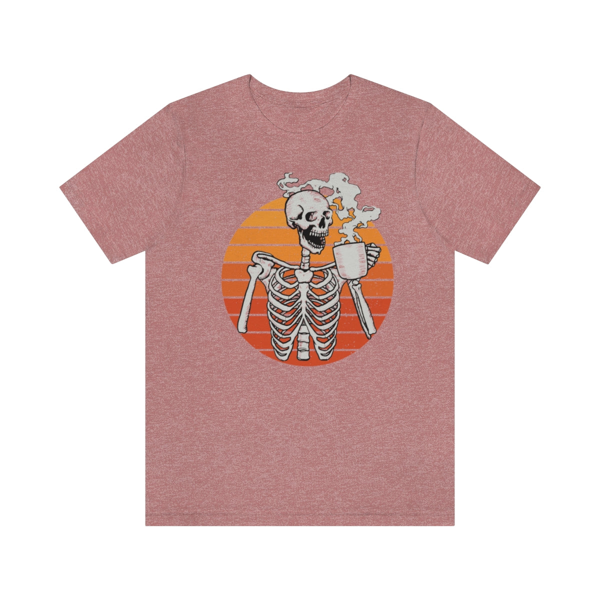 Dead Inside but Caffeinated Skeleton Halloween TShirt