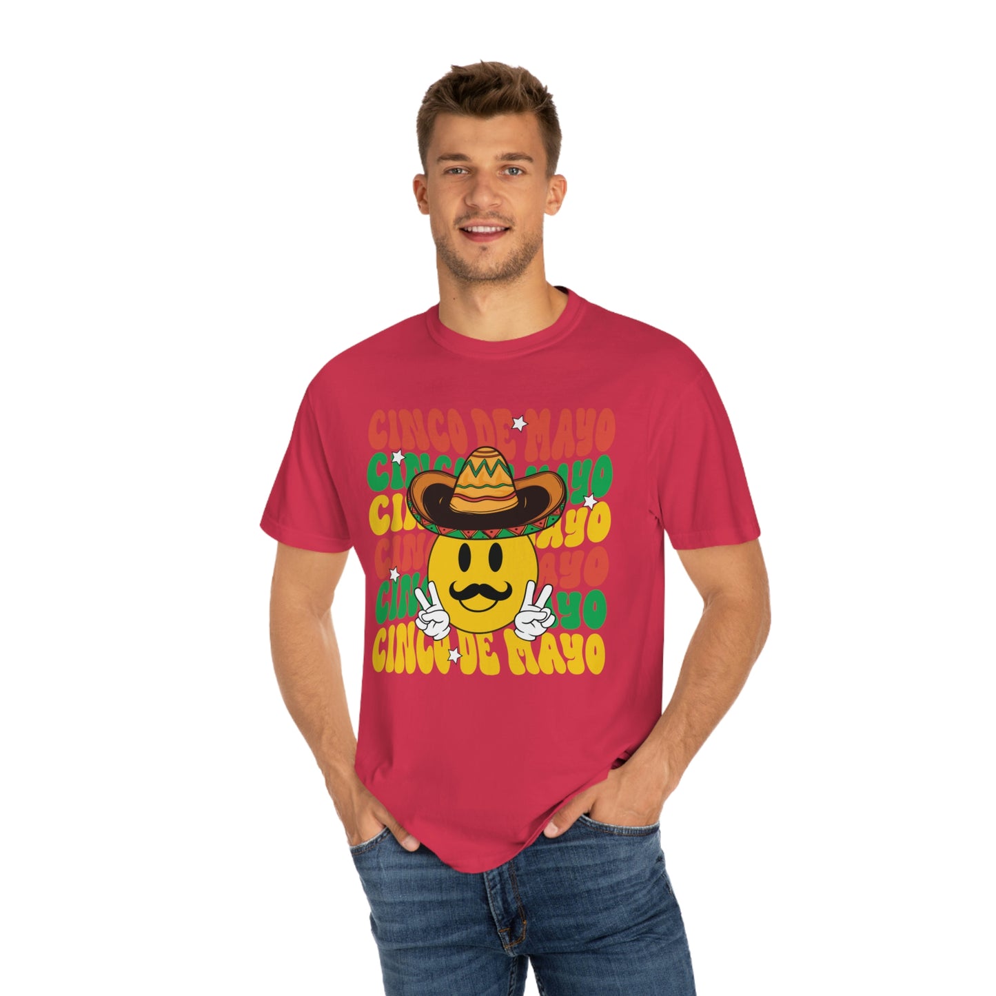 Cute Happy Face Cinco De Mayo Tshirt