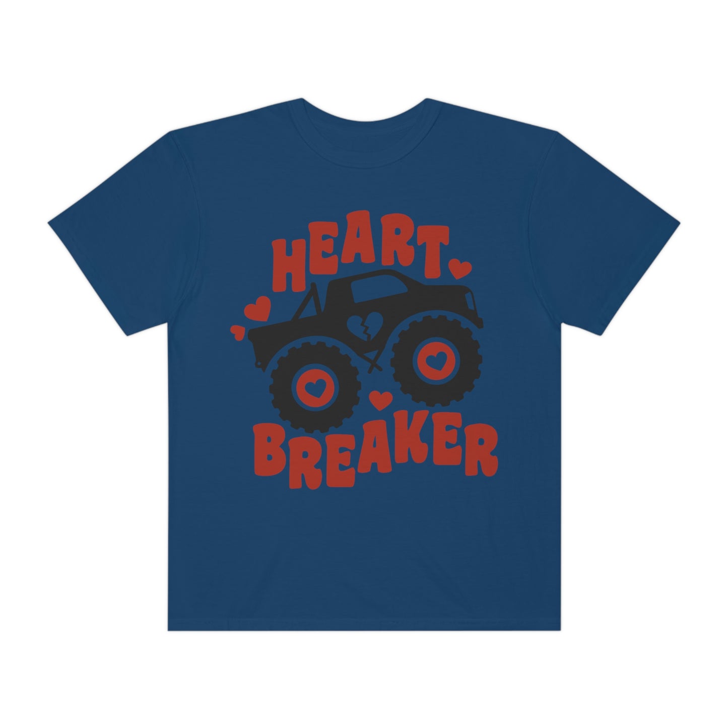 Heart Breaker Monster Truck Valentines Day Tshirt