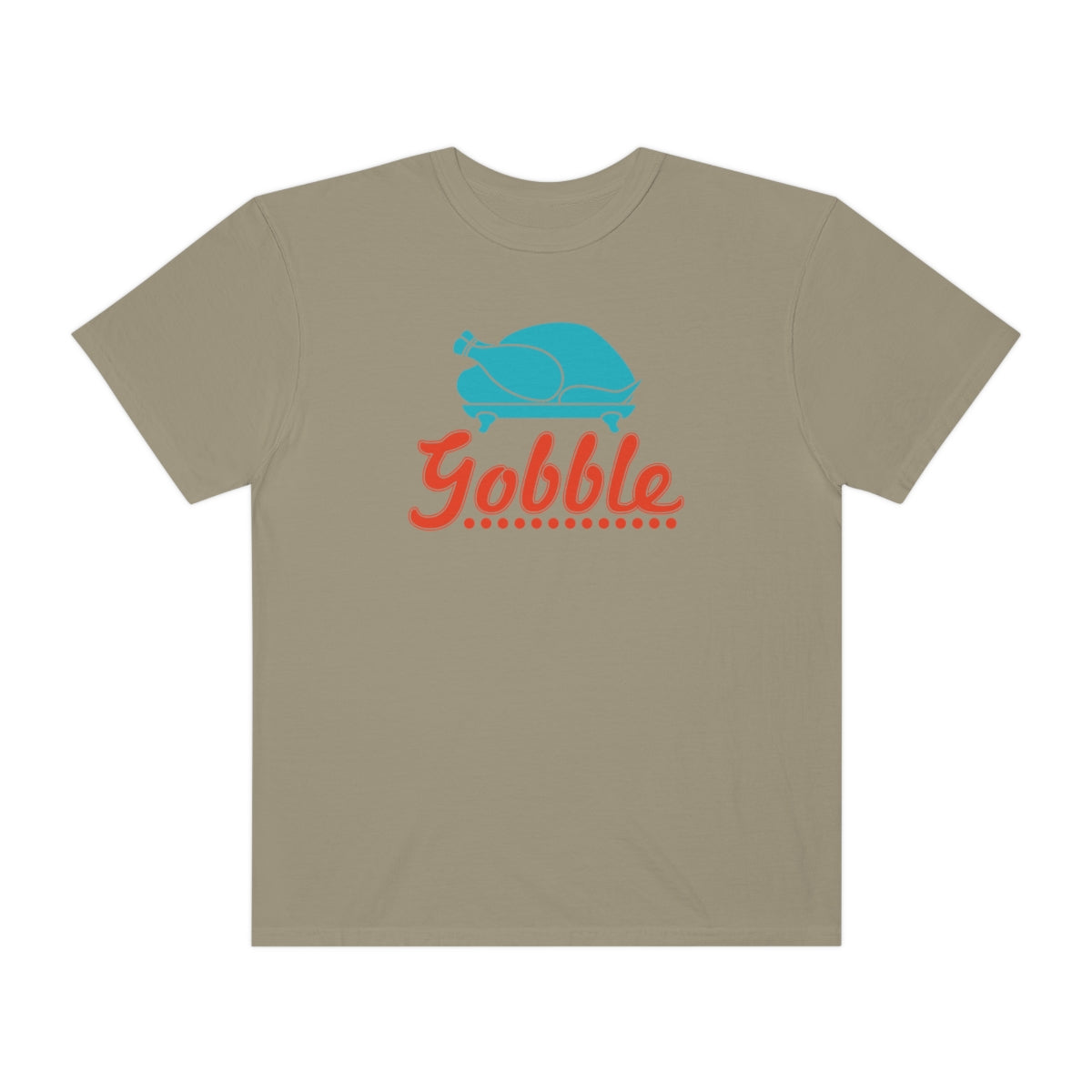 Gobble Turkey Thanksgiving Dinner Themed TShirt