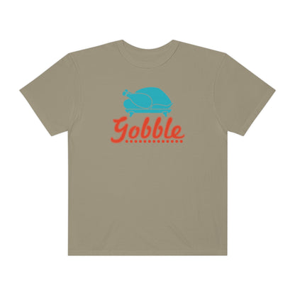 Gobble Turkey Thanksgiving Dinner Themed TShirt