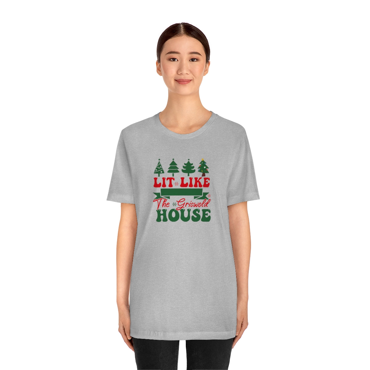 Lit Like the Griswold House Funny Christmas TShirt