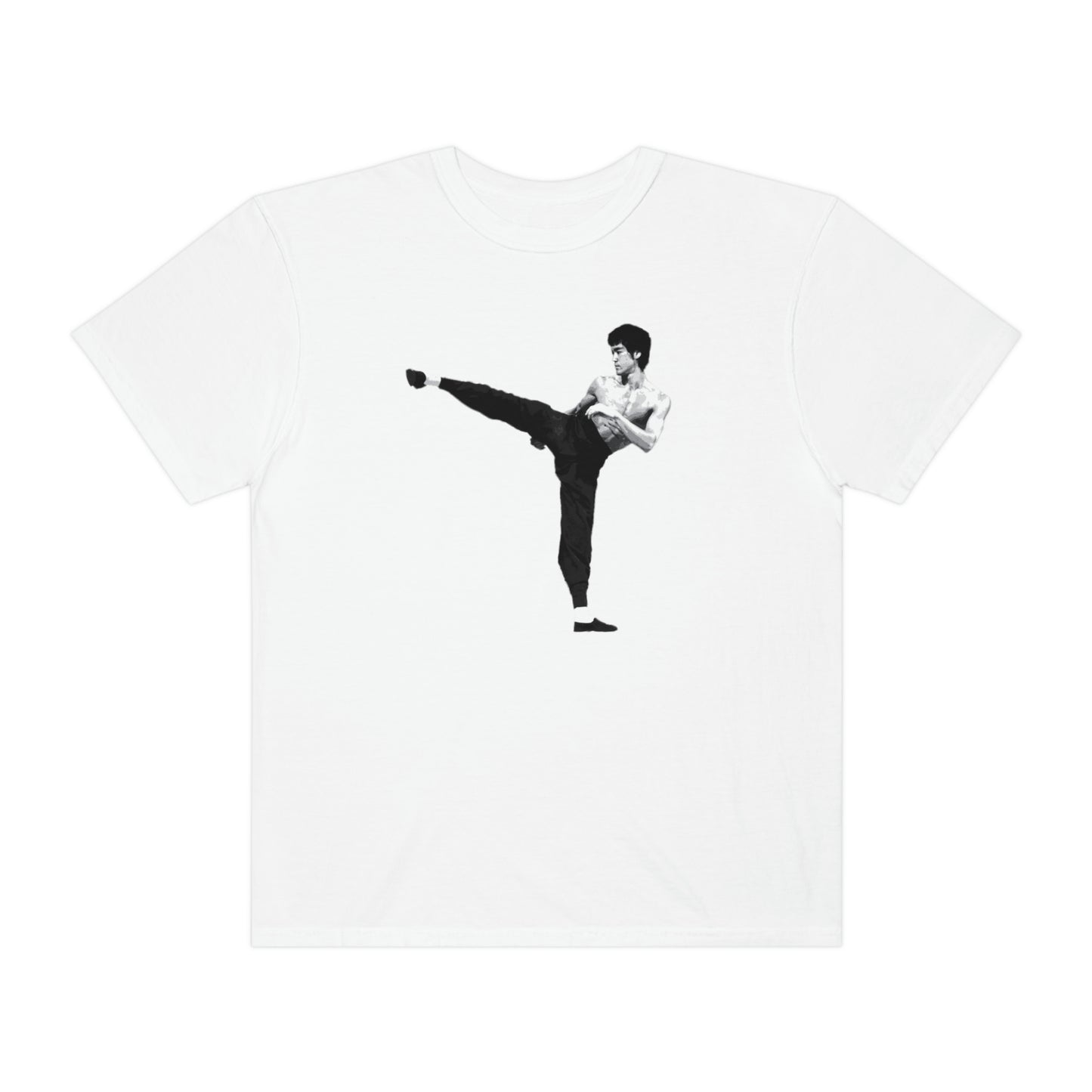 Bruce Lee Kicking Tshirt