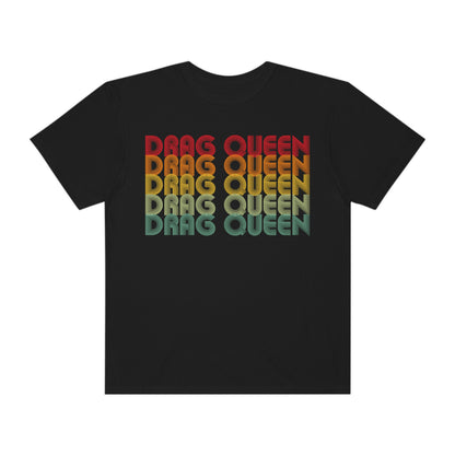 Retro Rainbow Drag Queen Tshirt