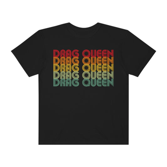 Retro Rainbow Drag Queen Tshirt