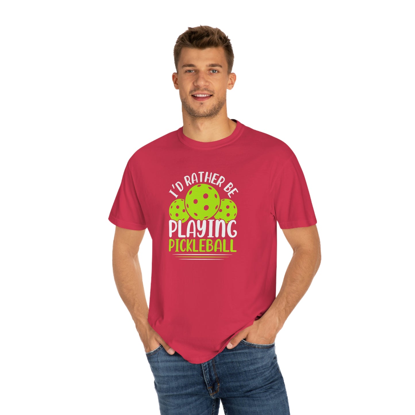 I'd Rather be Playing Pickleball Tshirt