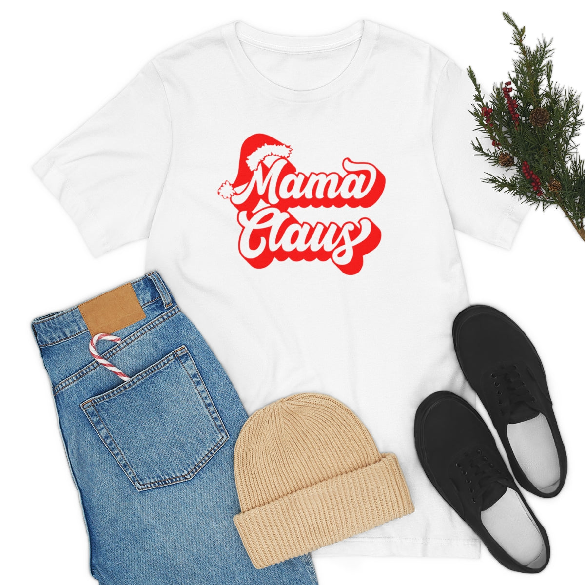 Mama Claus Christmas Tshirt