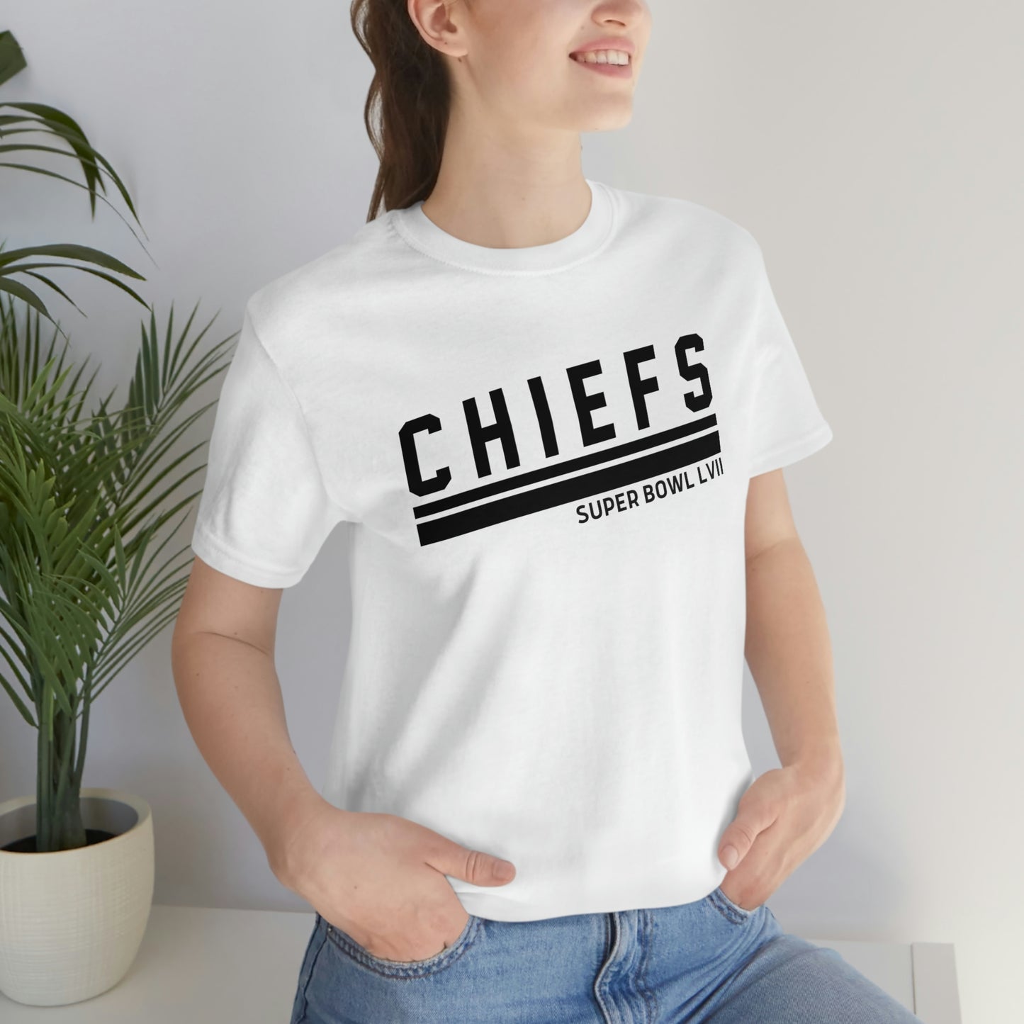 Chiefs Football Super Bowl LVII Football Short Sleeve Tshirt