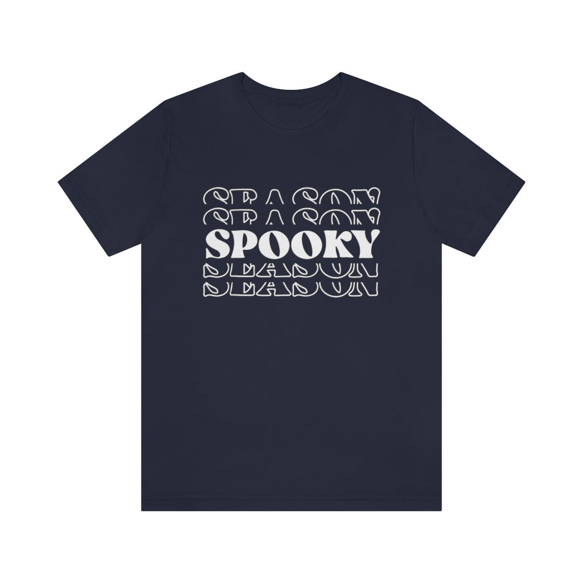 Spooky Season Bold Letters Unisex Jersey Short Sleeve Tee