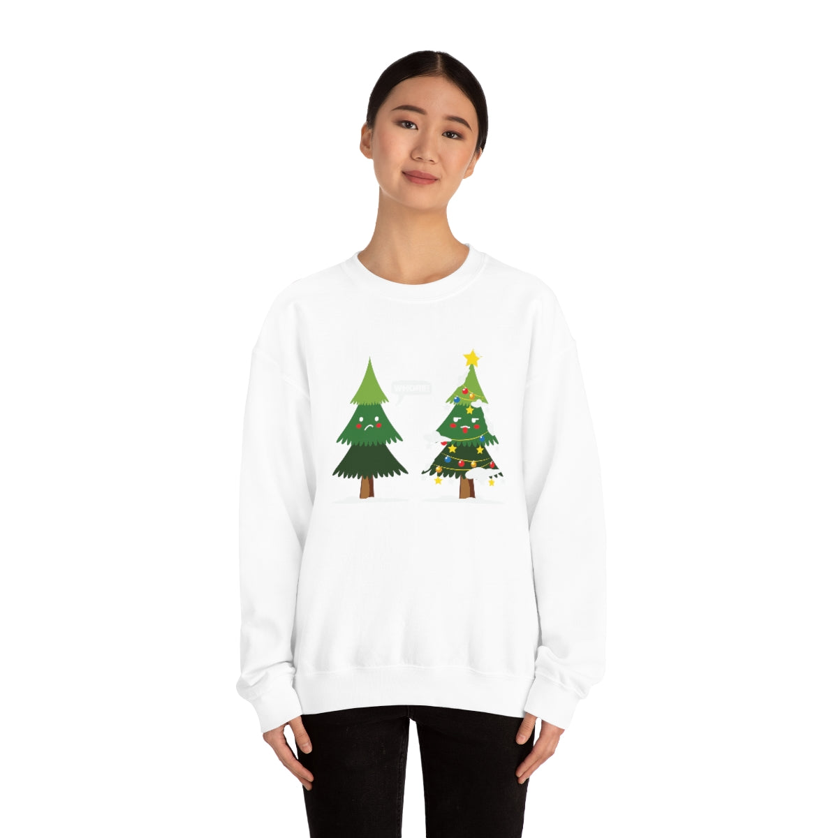 Funny Christmas Trees Cursing Xmas Sweatshirt