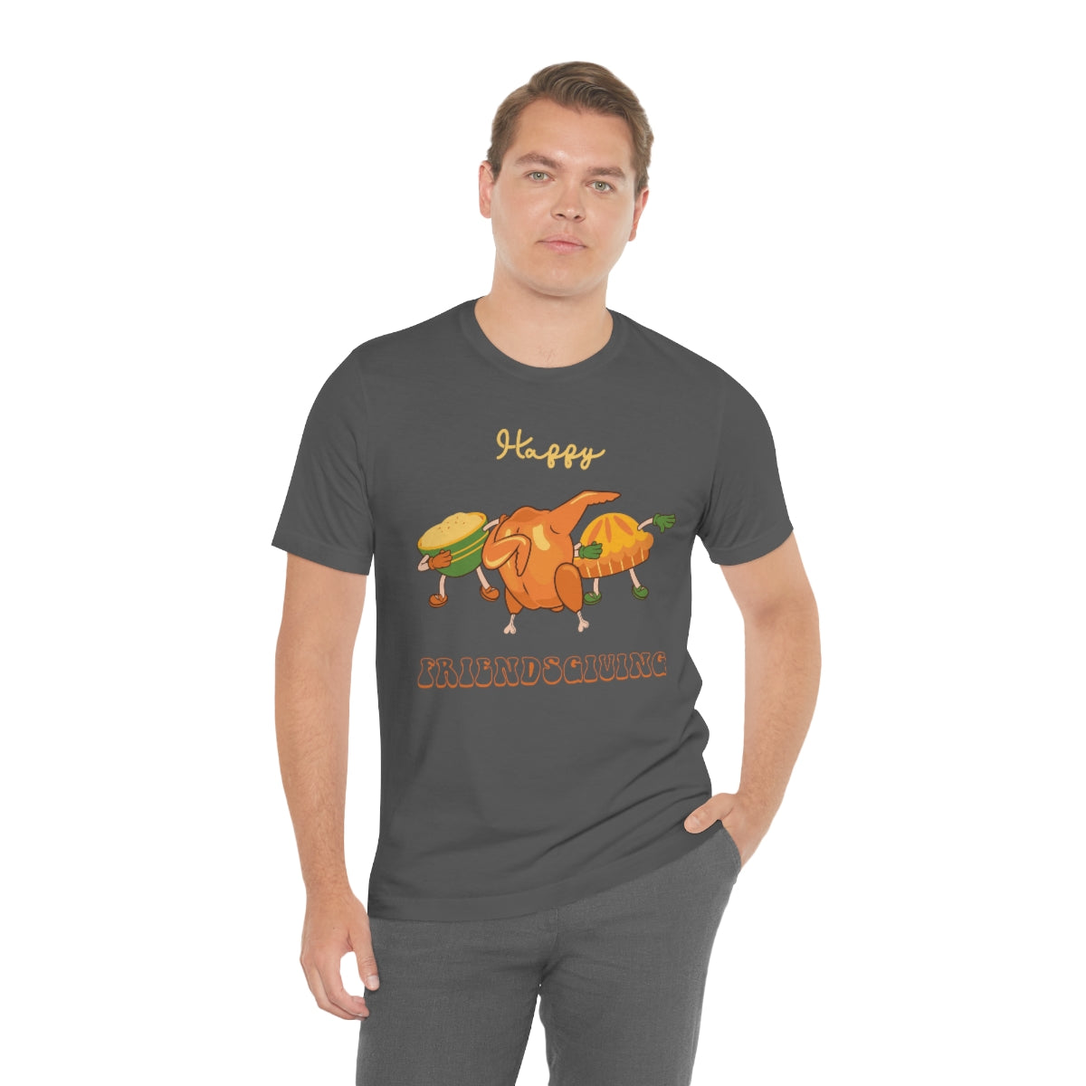 Happy Friendsgiving Thanksgiving Dinner Themed Tshirt