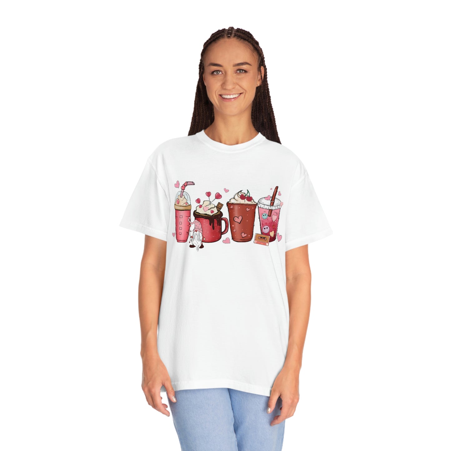 Valentines Day Coffee Treats Cassette Tshirt