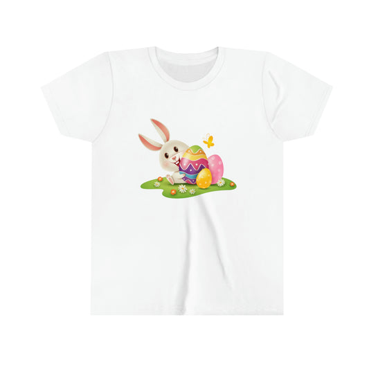 Boys Cute Easter Bunny Themed Tshirt