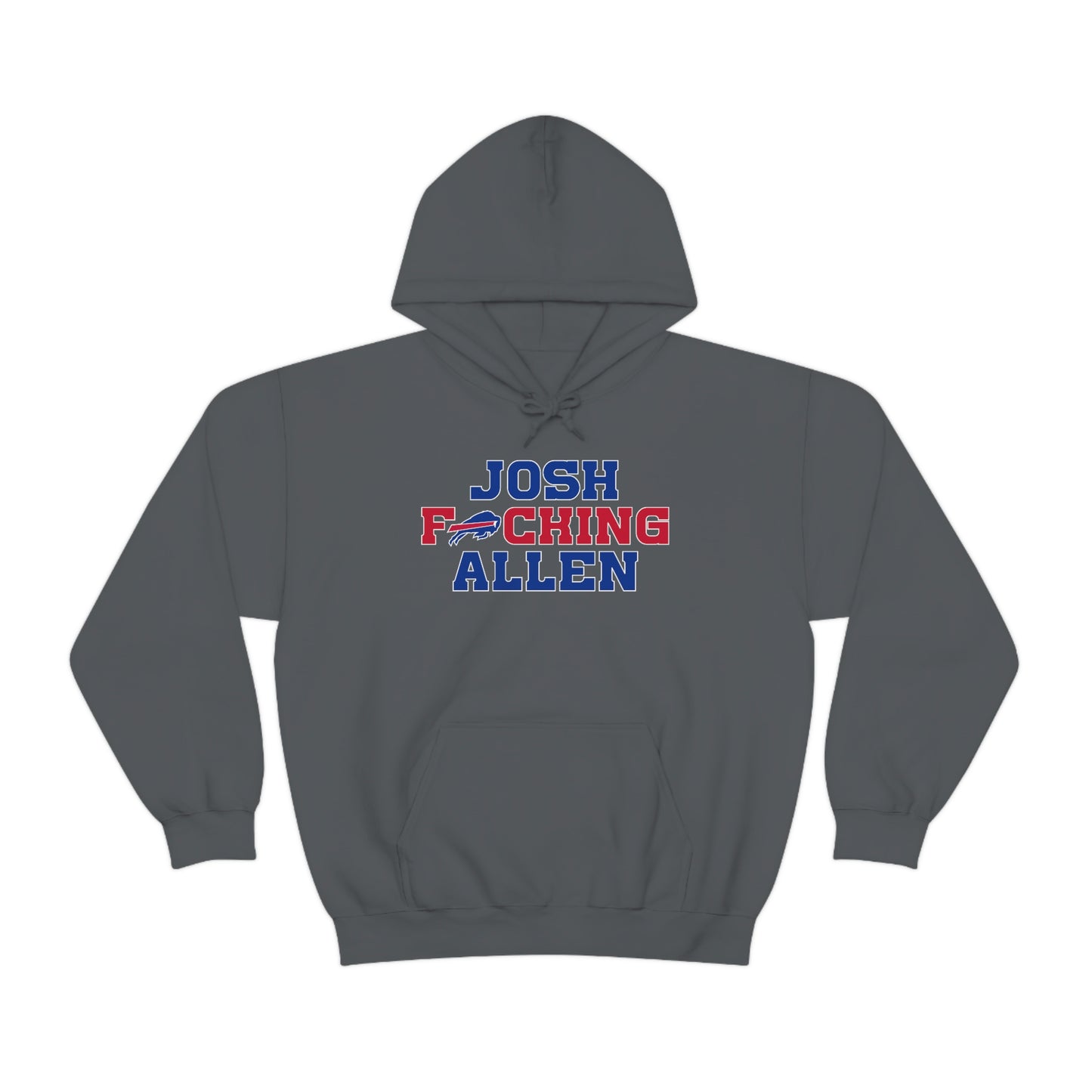 Josh Freaking Allen Bills Mafia #17 Buffalo Bills Football Hooded Sweatshirt