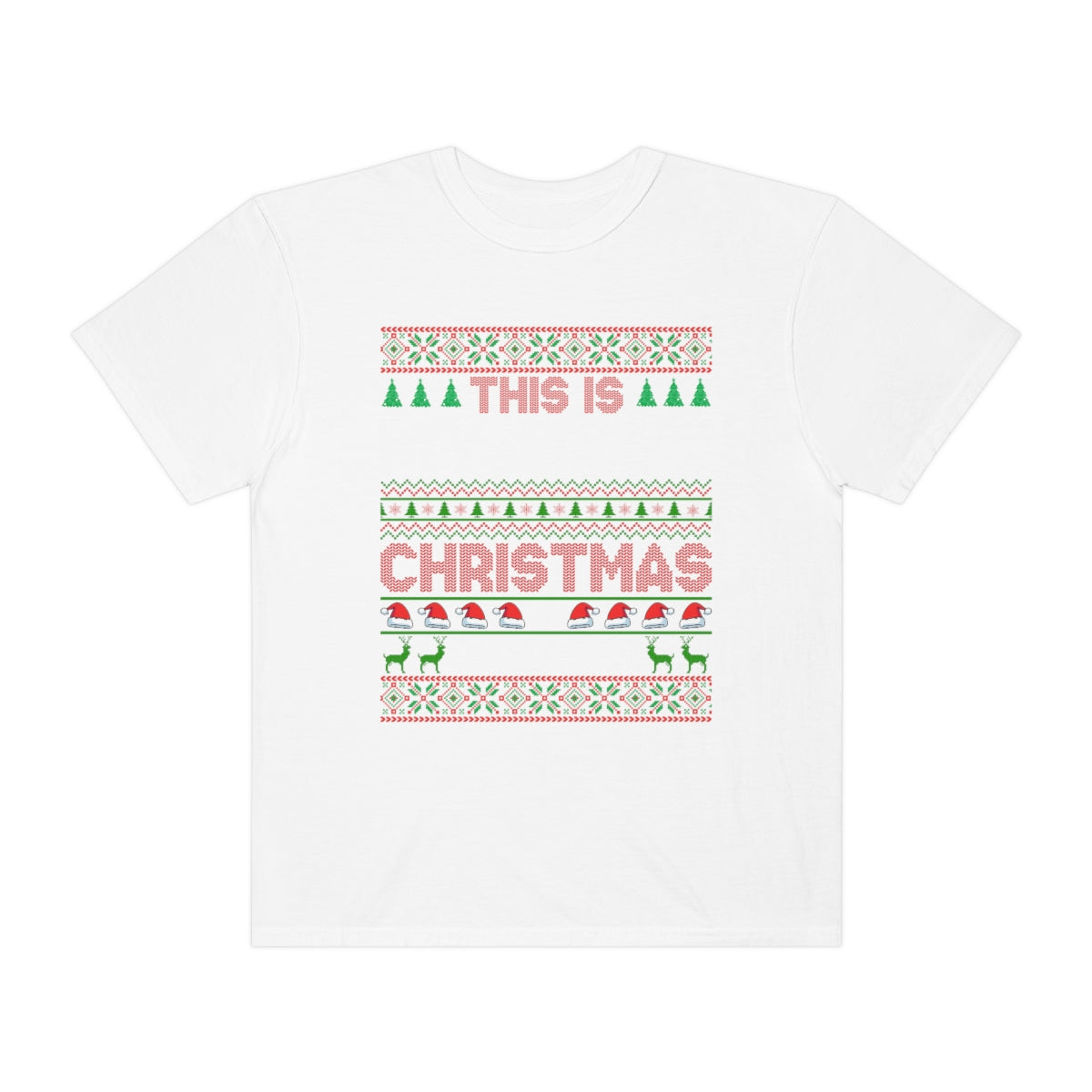 This is my Ugly Christmas Sweater Santa Tshirt