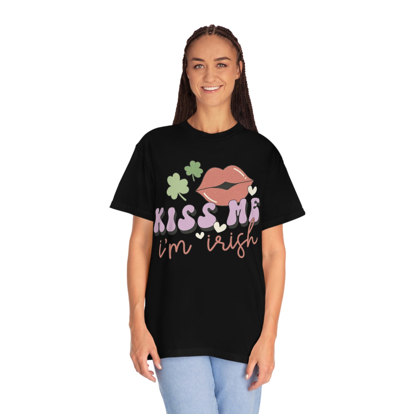 Retro Kiss Me I'm Irish  St. Patrick's Day Tshirt