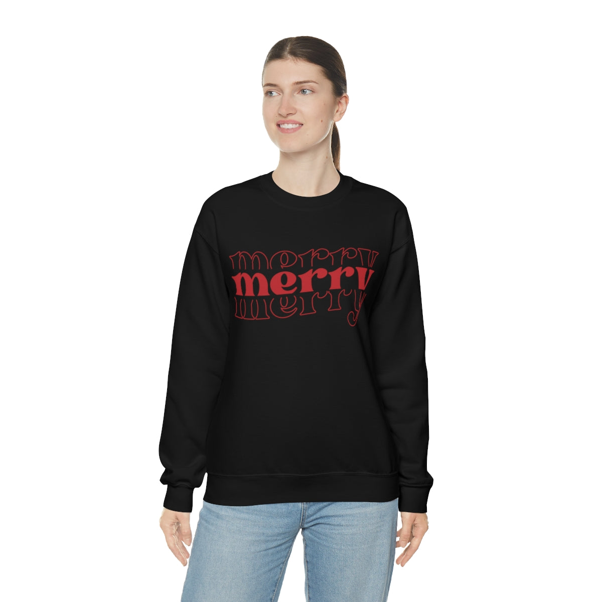 Merry Merry Merry Christmas Sweatshirt