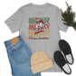 Merry Christmas Skeleton Skateboarding Retro Christmas Tshirt