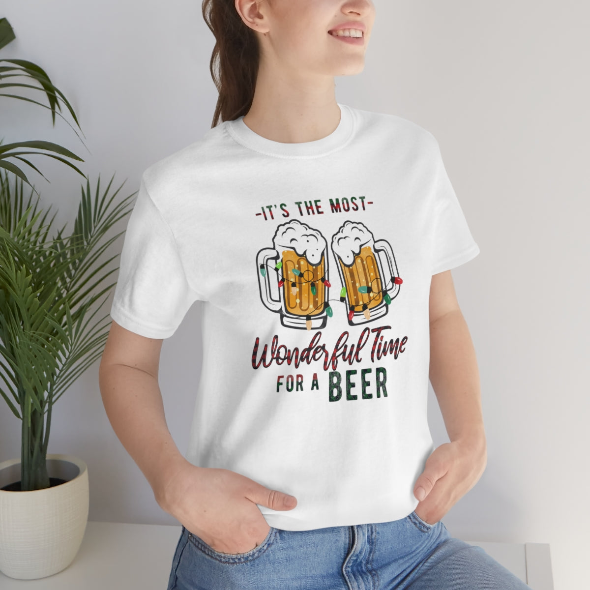 It's the Most Wonderful Time for a Beer Christmas Tshirt