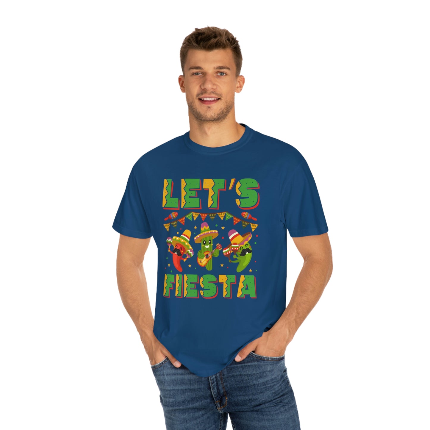 Let's Fiesta Cute Cinco De Mayo Peppers Tshirt