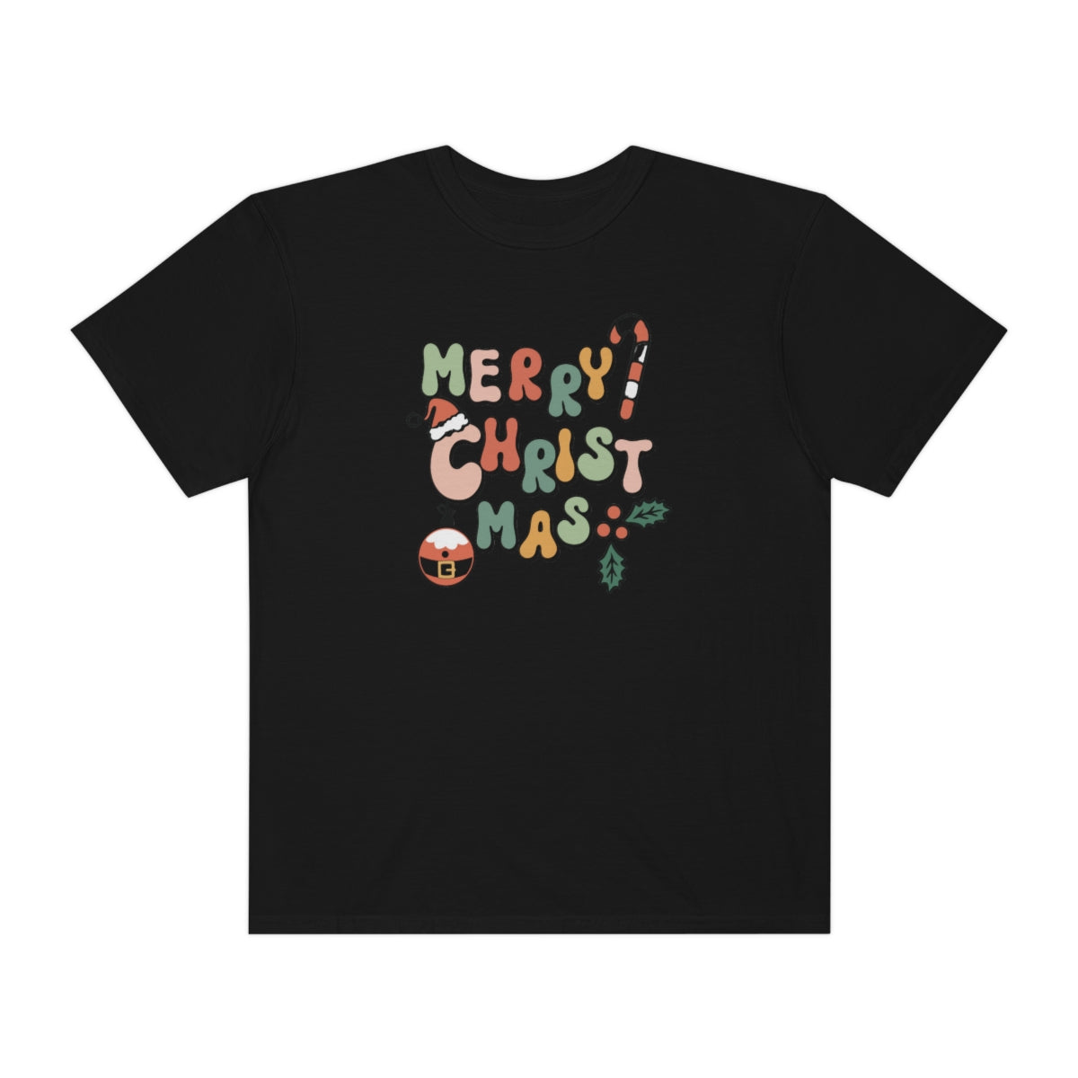 Retro Style Merry Christmas Tshirt