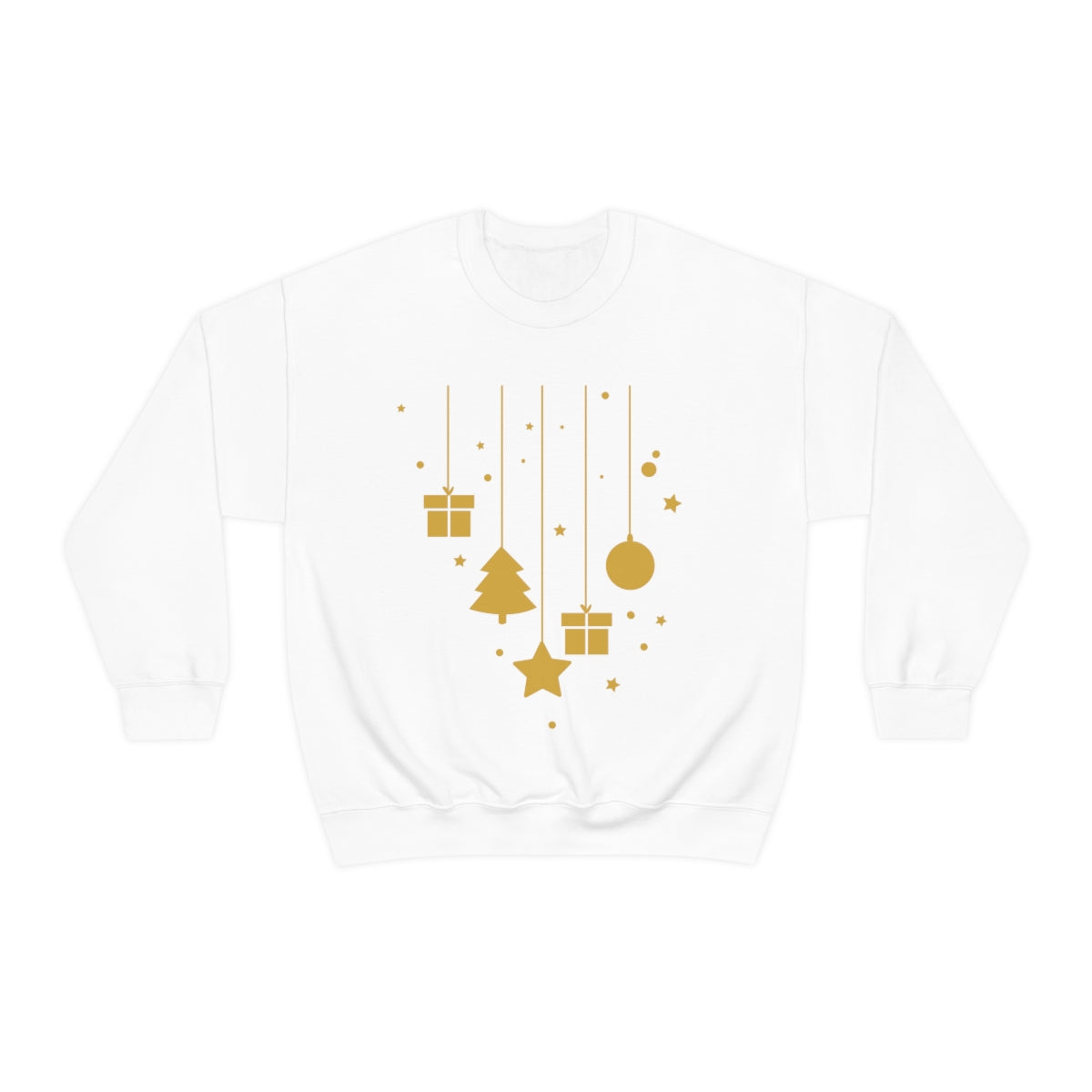 Cute Hanging Ornaments Christmas Sweatshirt