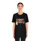 Spooky Vibes Retro Letters with Ghost TShirt, Funny Shirt, Halloween Lover Gift on Unisex Jersey Short Sleeve Tee