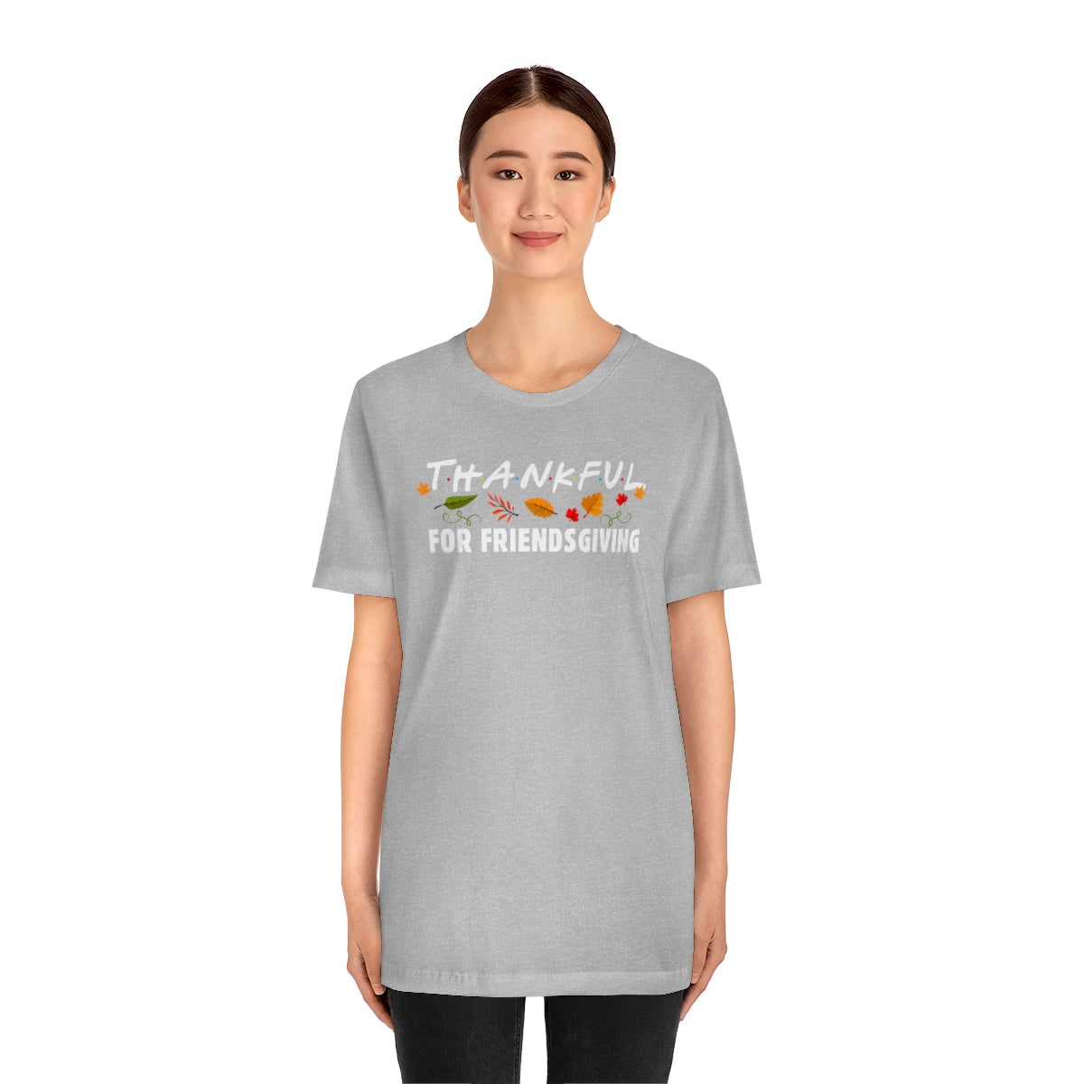 Thankful for Friendsgiving Friends Themed Thanksgiving Tshirt