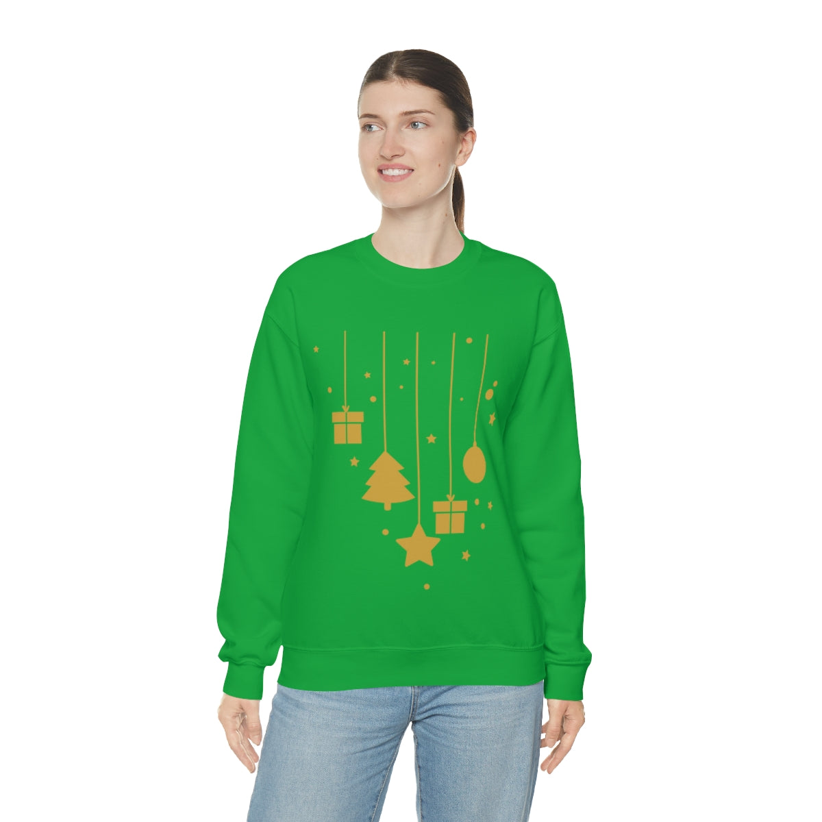 Cute Hanging Ornaments Christmas Sweatshirt