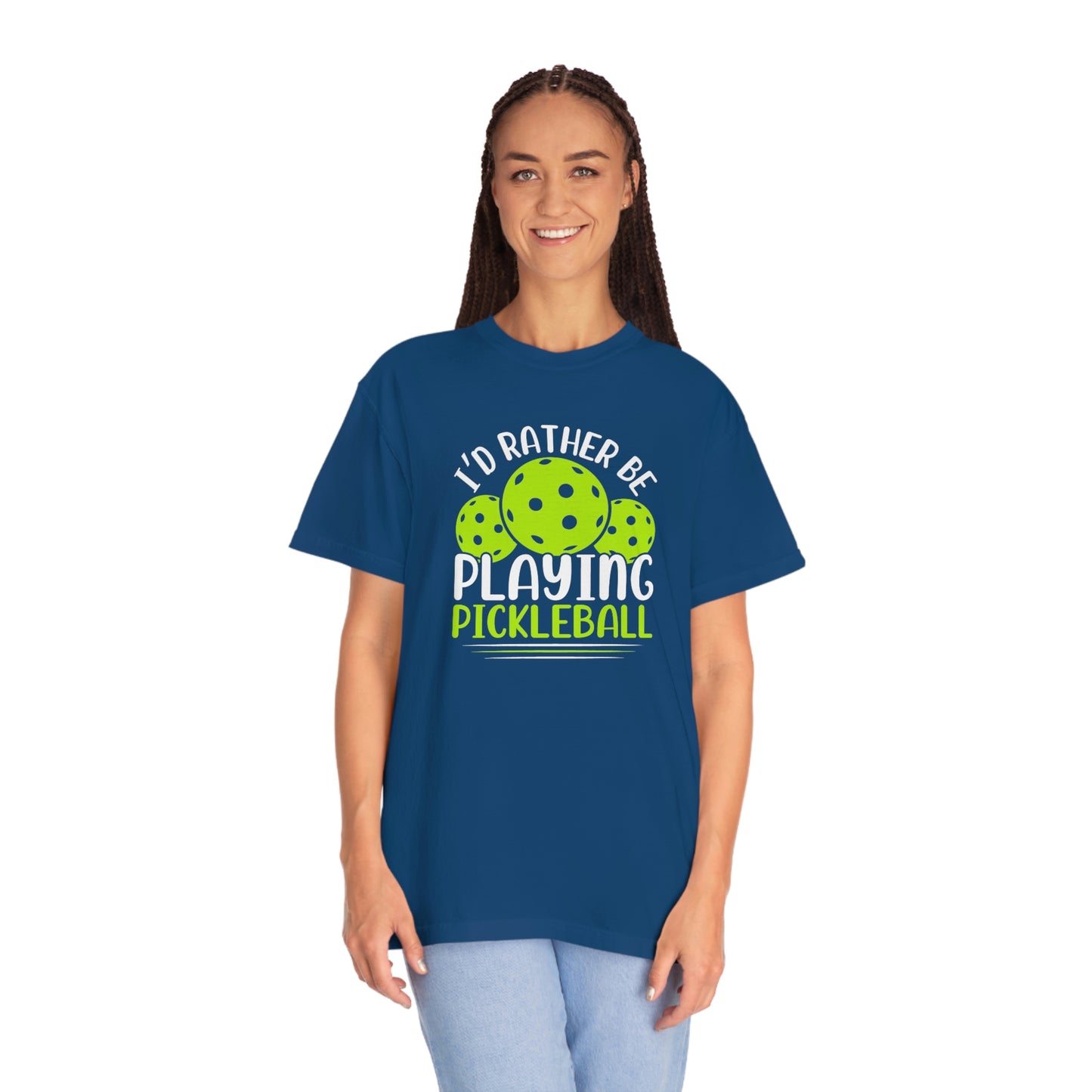 I'd Rather be Playing Pickleball Tshirt