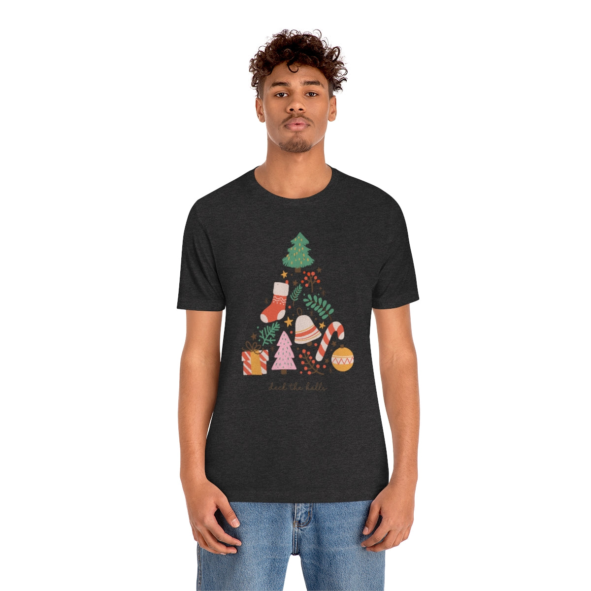 Deck the Halls Beautiful Christmas Tree Tshirt