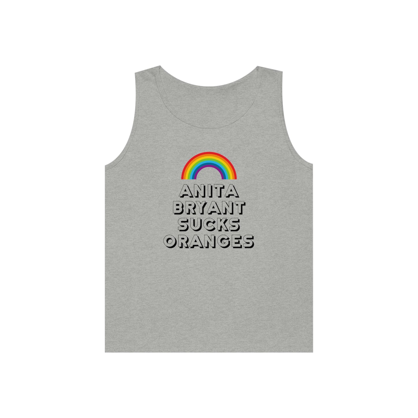 Anita Bryant Sucks Oranges Gay Pride Gay Rights Rainbow Tank Top