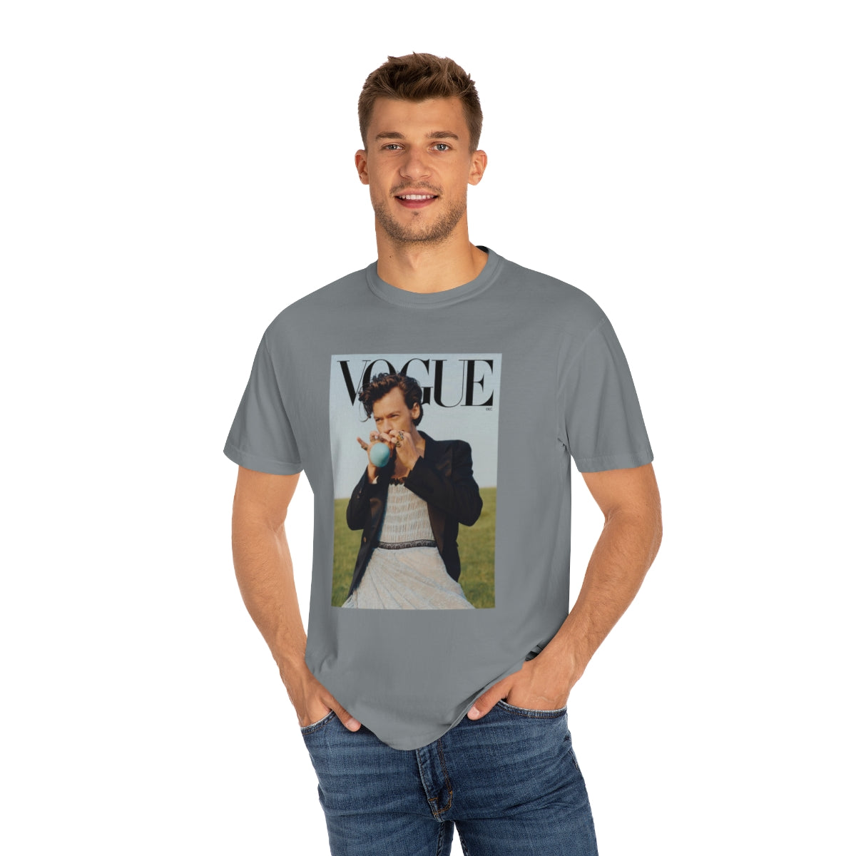 Harry Styles Theme Vogue Cover Music TShirt