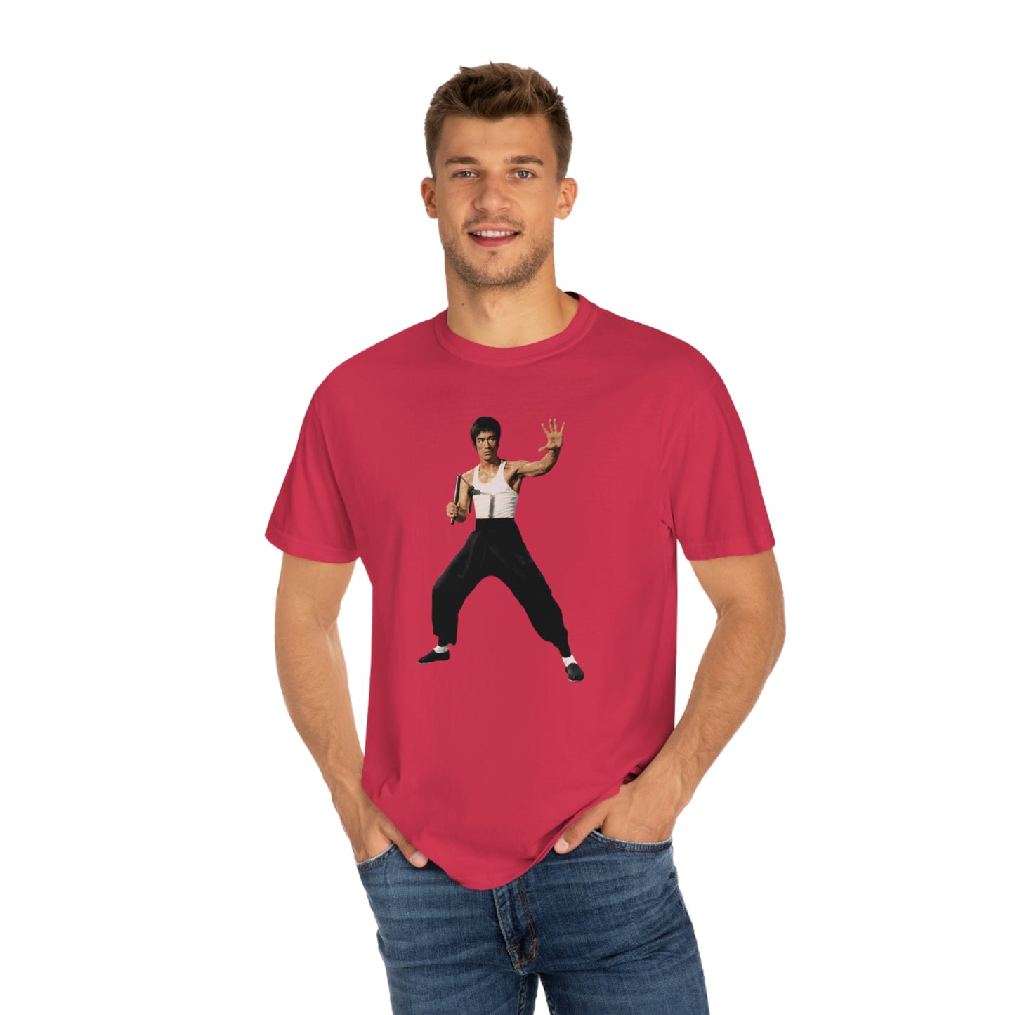 Bruce Lee Nunchucks Tshirt