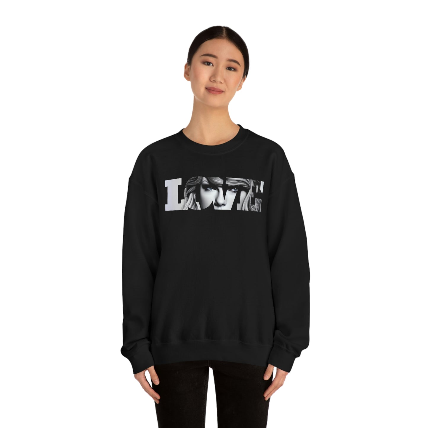 Taylor Swift Love T Swift Taylor Swift Merch Fan Crewneck Sweatshirt