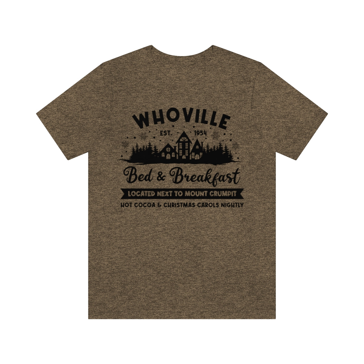 Whoville Bed & Breakfast Cute Christmas Holiday Tshirt