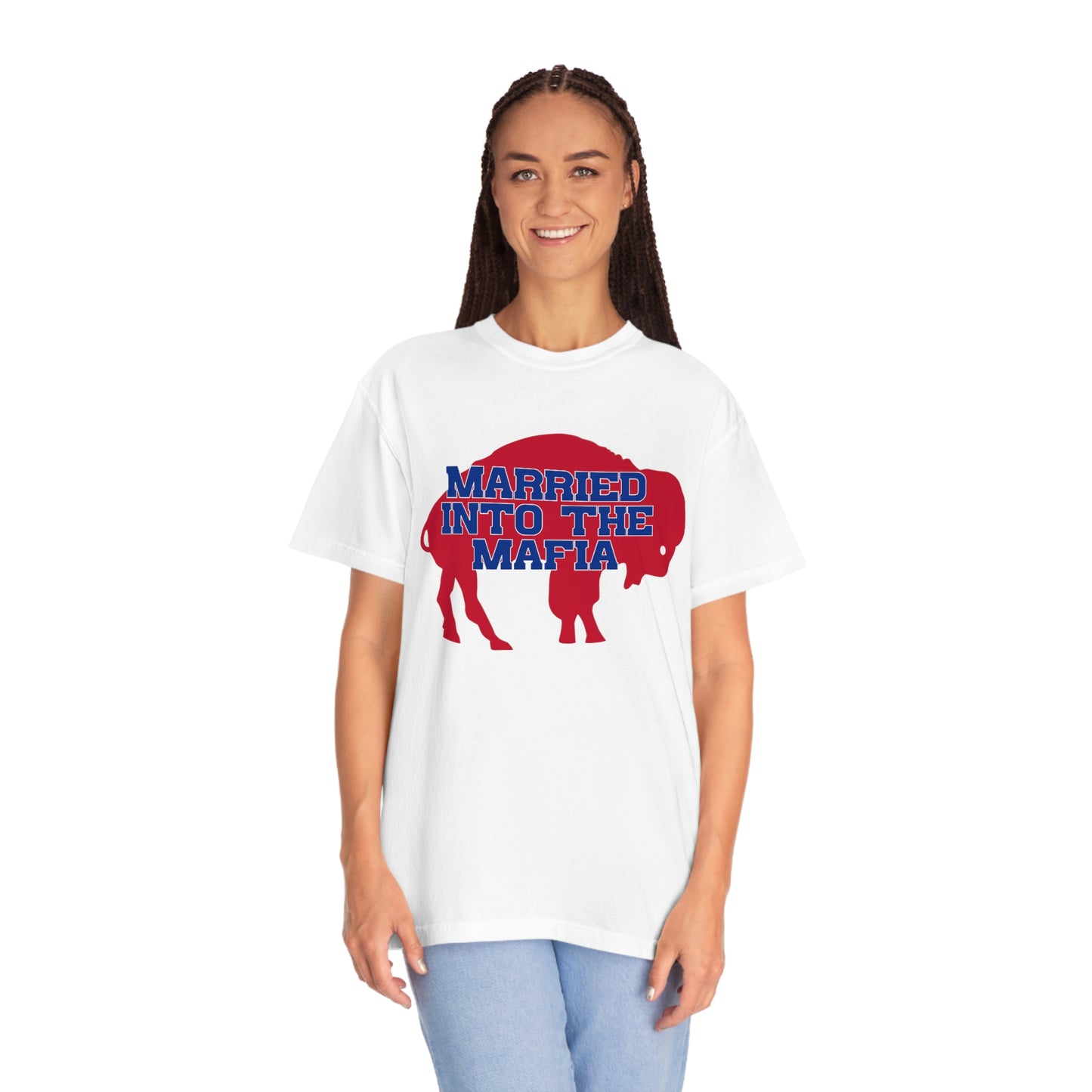 Married Into the Mafia Buffalo Bills Football Bills Mafia Tshirt