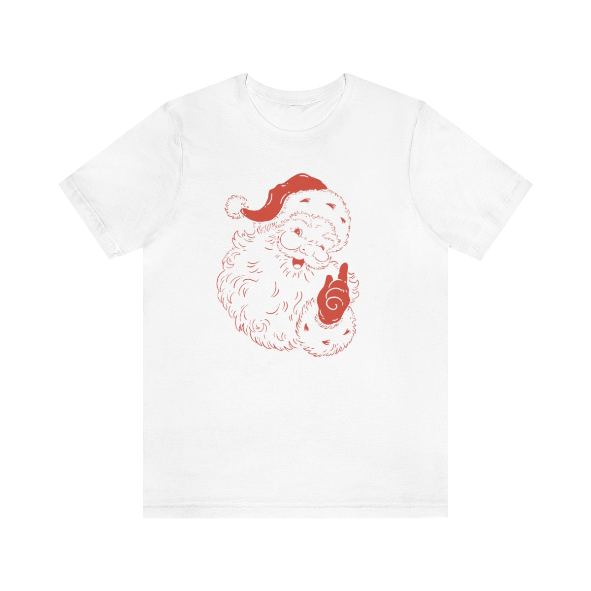 Retro Santa Kris Kringle Christmas Tshirt